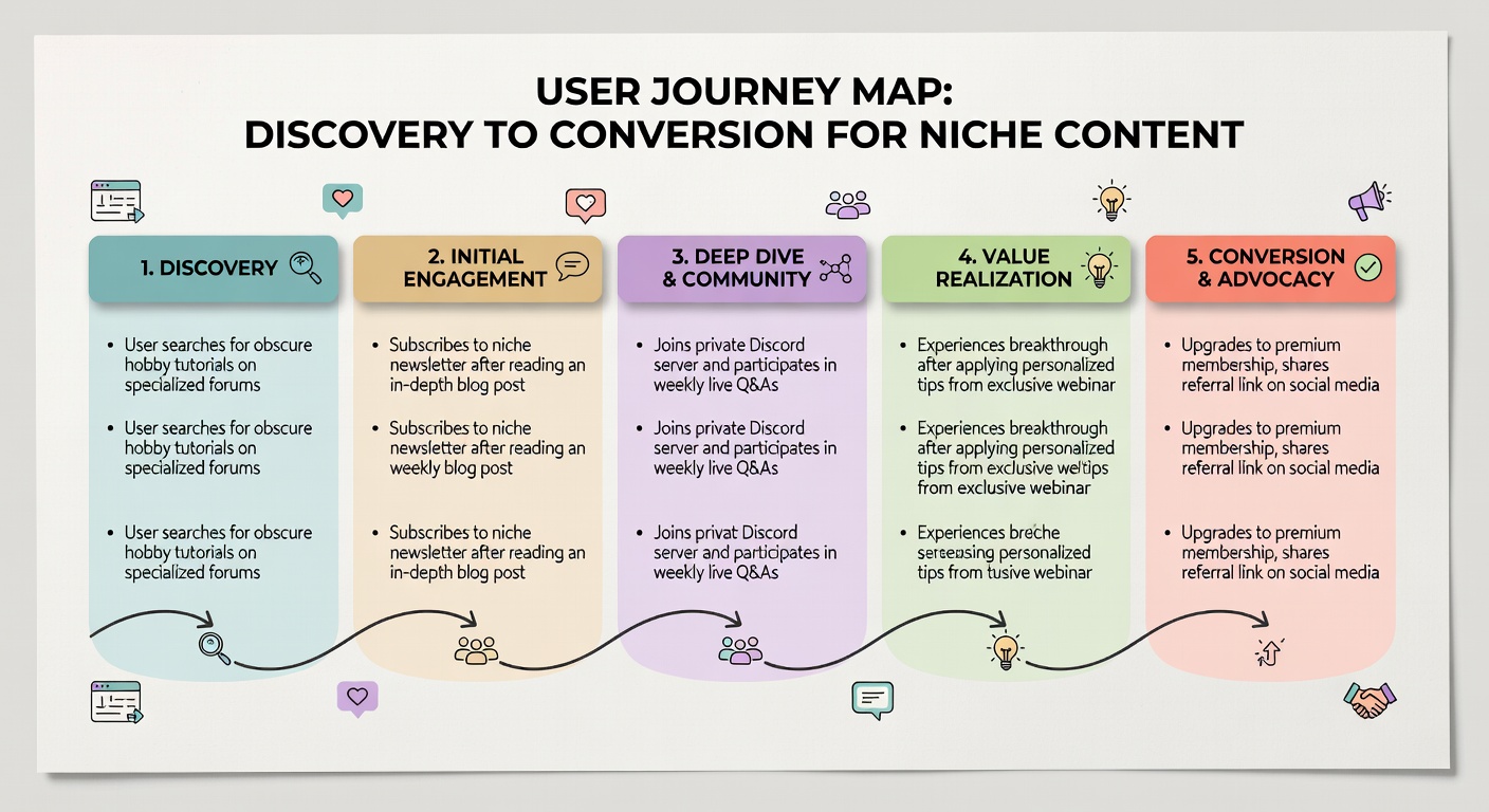 User journey map