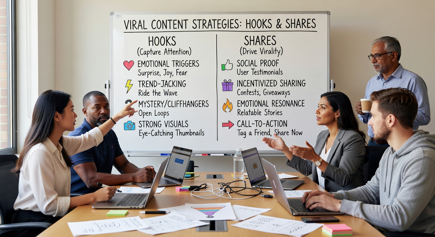 Viral content strategy and framework execution